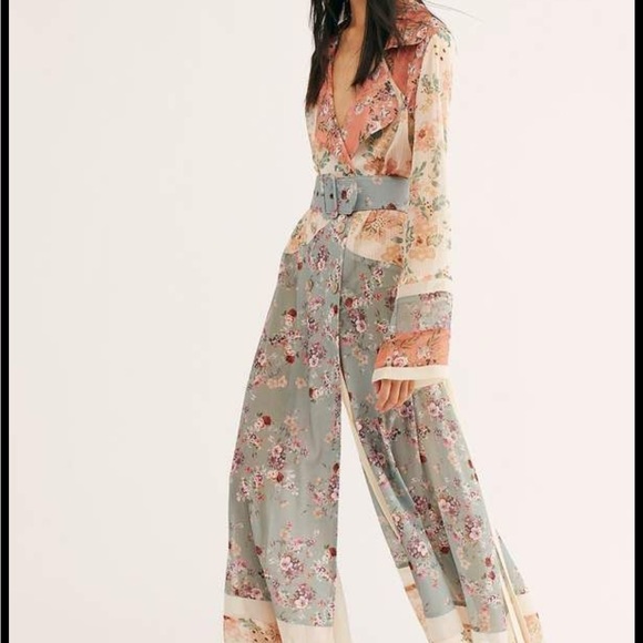 Free People Jackets & Blazers - We Are Kindred Free People Destination Unknown Helene Patchwork Kimono Coat 6